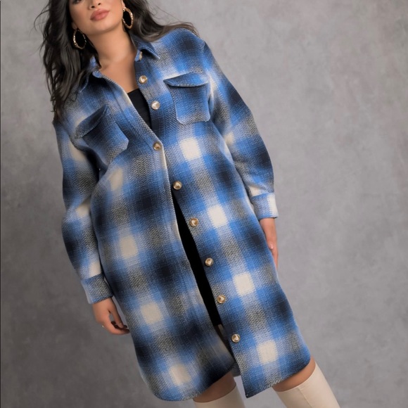 Rebdolls "Close Friends" Midi Shacket - Picture 5 of 5